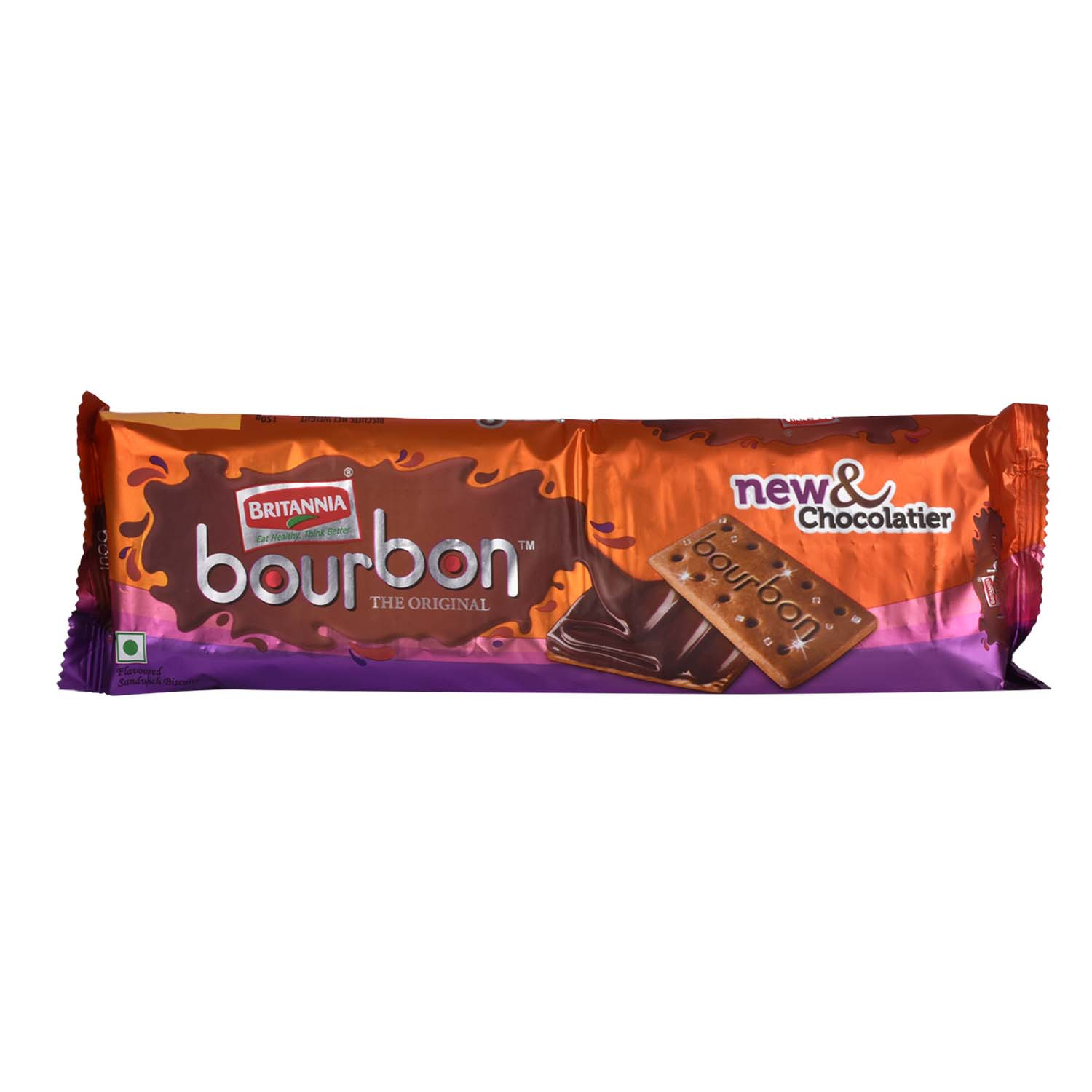 BRITANNIA ORIGINAL BOURBON CREAM BISCUITS 150 G